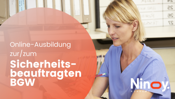 Online-Ausbildung zur/zum Sicherheitsbeauftragten - BGW