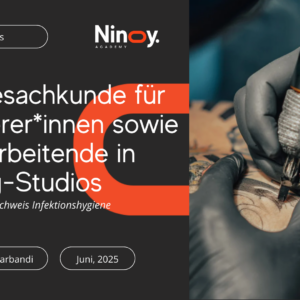 Hygiene-Sachkunde für Tätowierer*innen & Piercer*innen