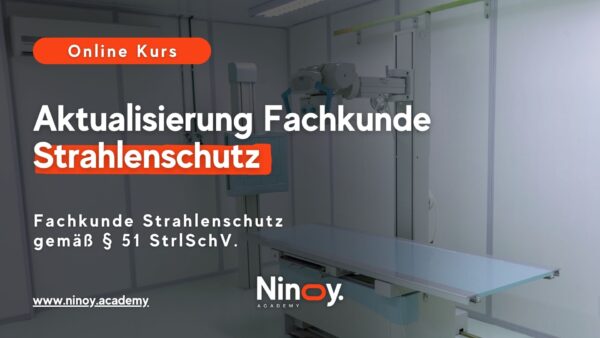 Aktualisierungskurs Fachkunde Strahlenschutz Röntgen Webinar