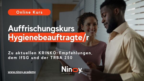 Auffrischungskurs für Hygienebeauftragte Online Hygieneplan
