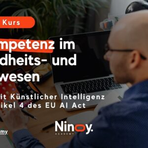 Symbolbild für KI-Kompetenz im Gesundheitswesen.