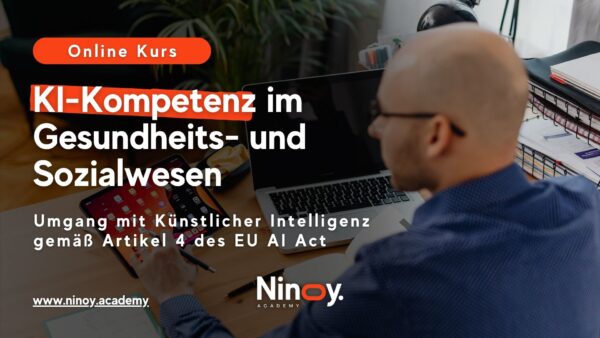 Symbolbild für KI-Kompetenz im Gesundheitswesen.