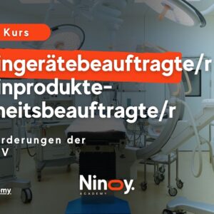 Schulung Medizingerätebeauftragter und Medizinproduktesicherheit MPBetreibV