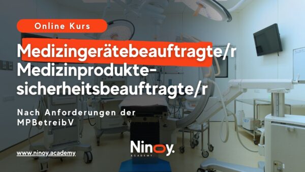 Schulung Medizingerätebeauftragter und Medizinproduktesicherheit MPBetreibV