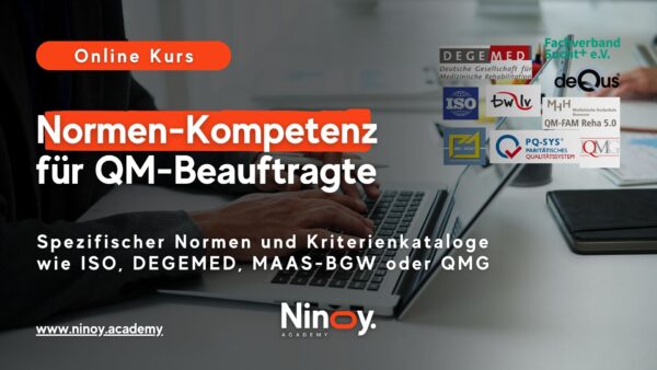 Webinar Normen-Kompetenz für QMBs ISO DEGEMED QMG